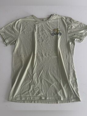 Frog and Toad Graphic T-Shirt Adult Small Green Cottagecore Book Cotton Blend